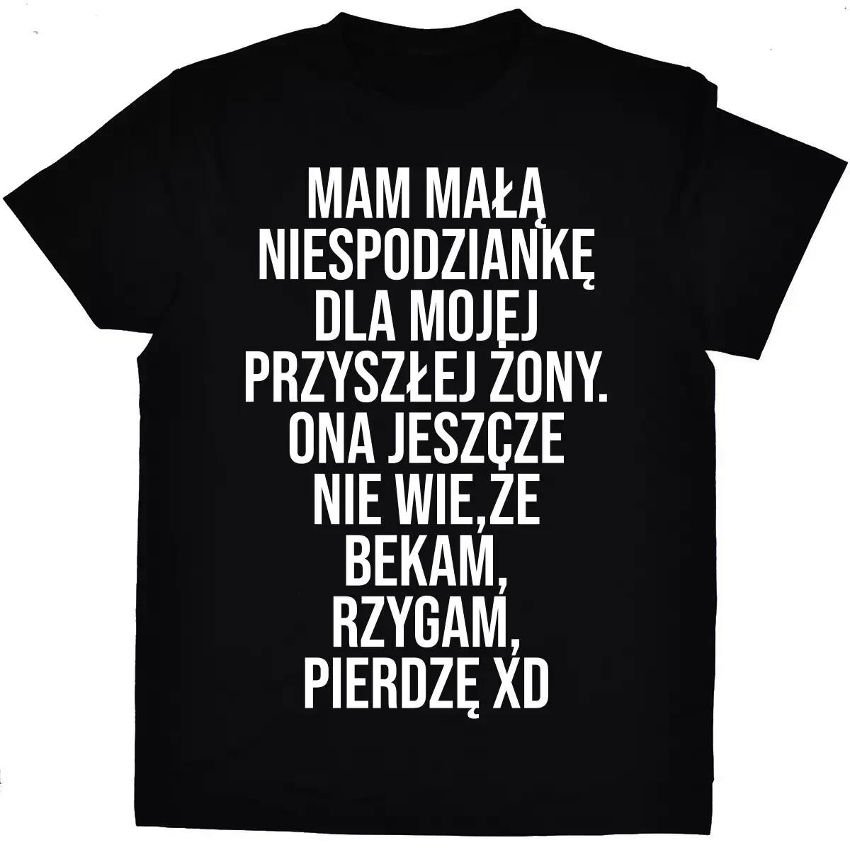 koszulka mam małą niespodziankę dla mojej przyszłej żony