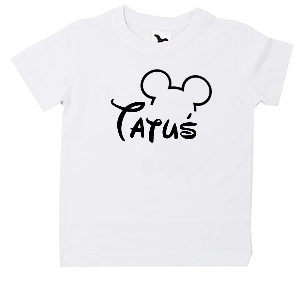 koszulka tatuś z uszami myszki