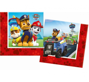 Serwetki PSI PATROL 33x33 cm, 20 szt. CHASE RAIDER