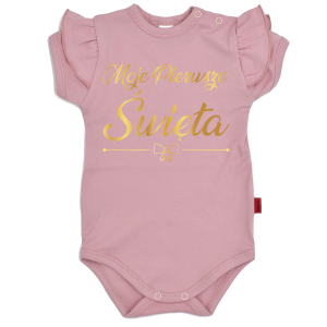 Body moje pierwsze święta - brudny róż