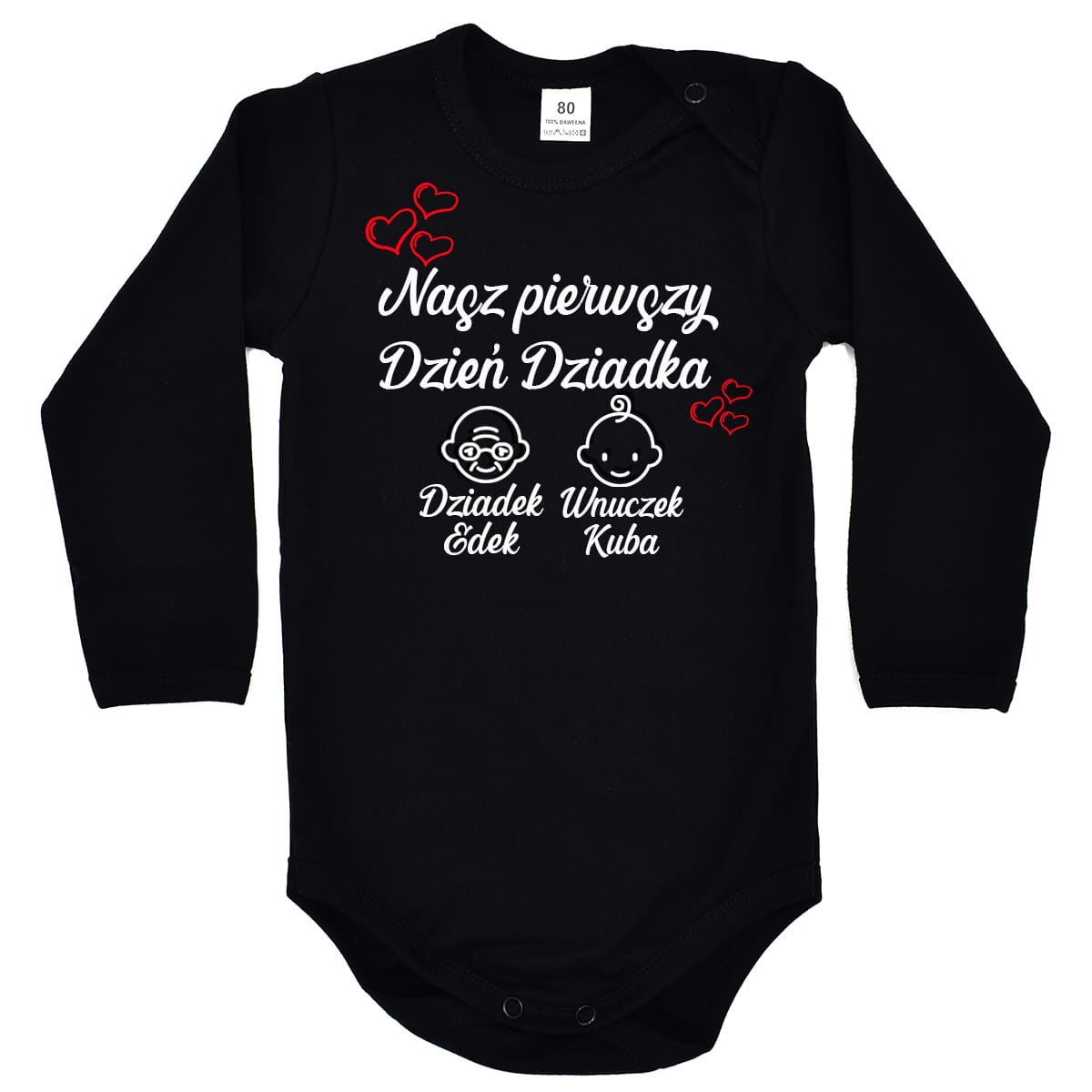nasz pierwszy dzień dziadka wnuczek czarne.jpg