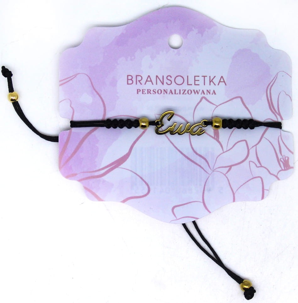 Bransoletka personalizowana z imieniem Ewa