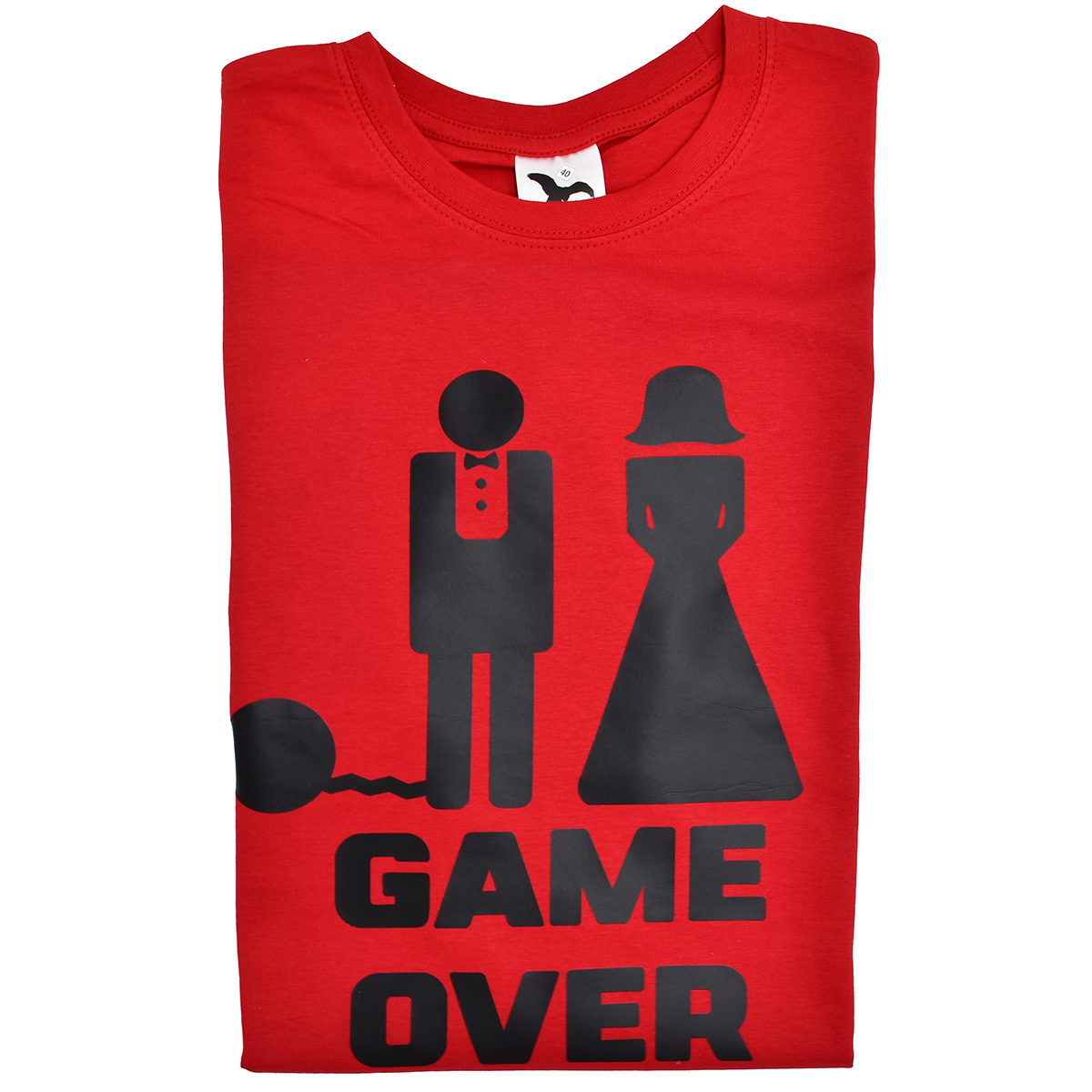 tshirt koszulka game over czerwona.png