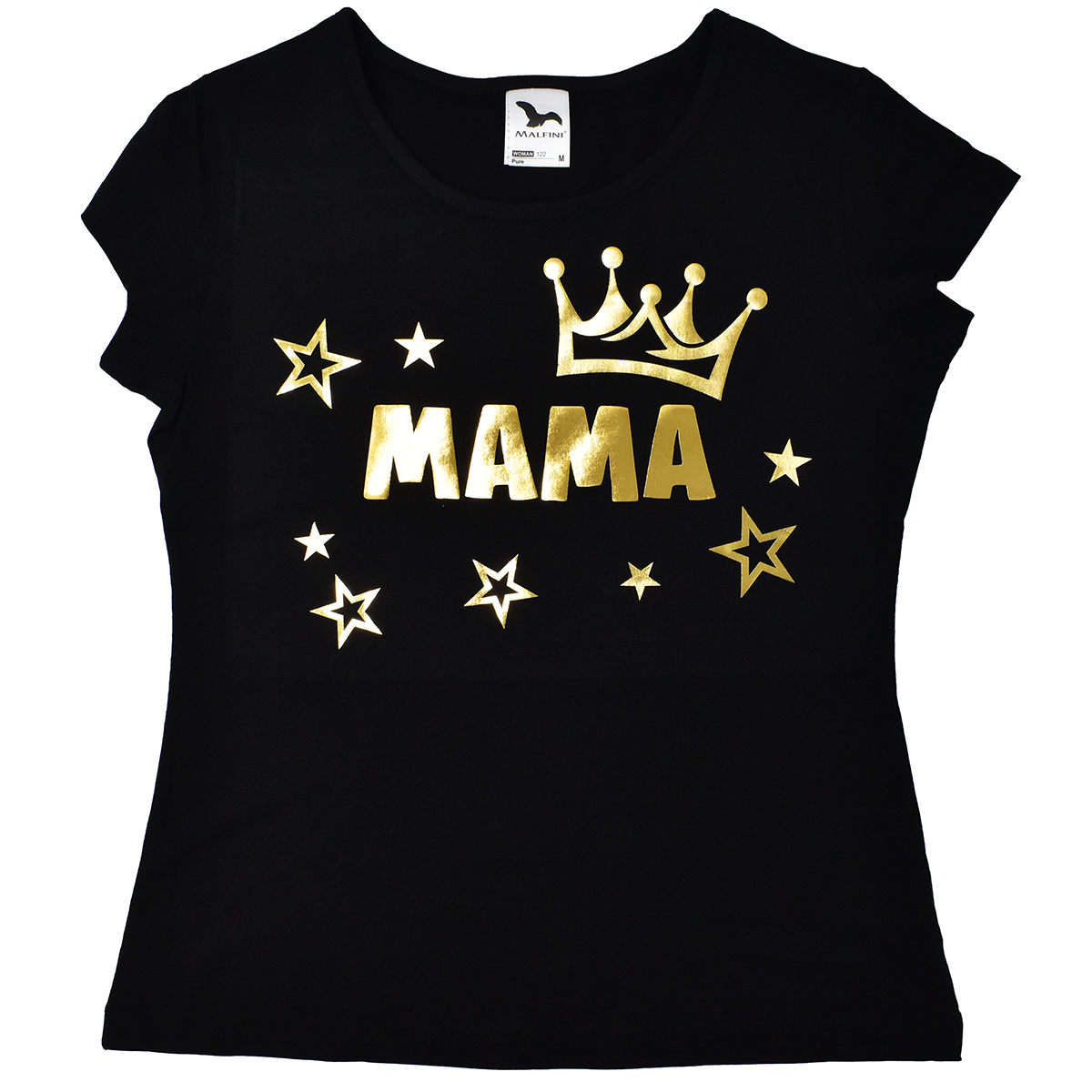 t-shirt mama ze zlota korona