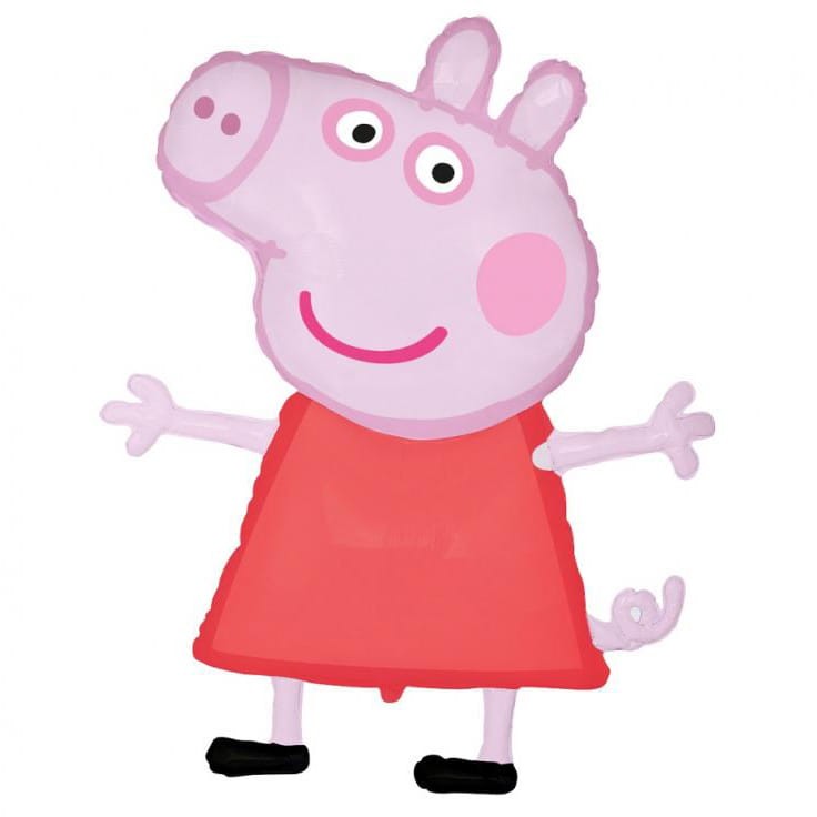 balon foliowy 60cm swinka peppa pakowany