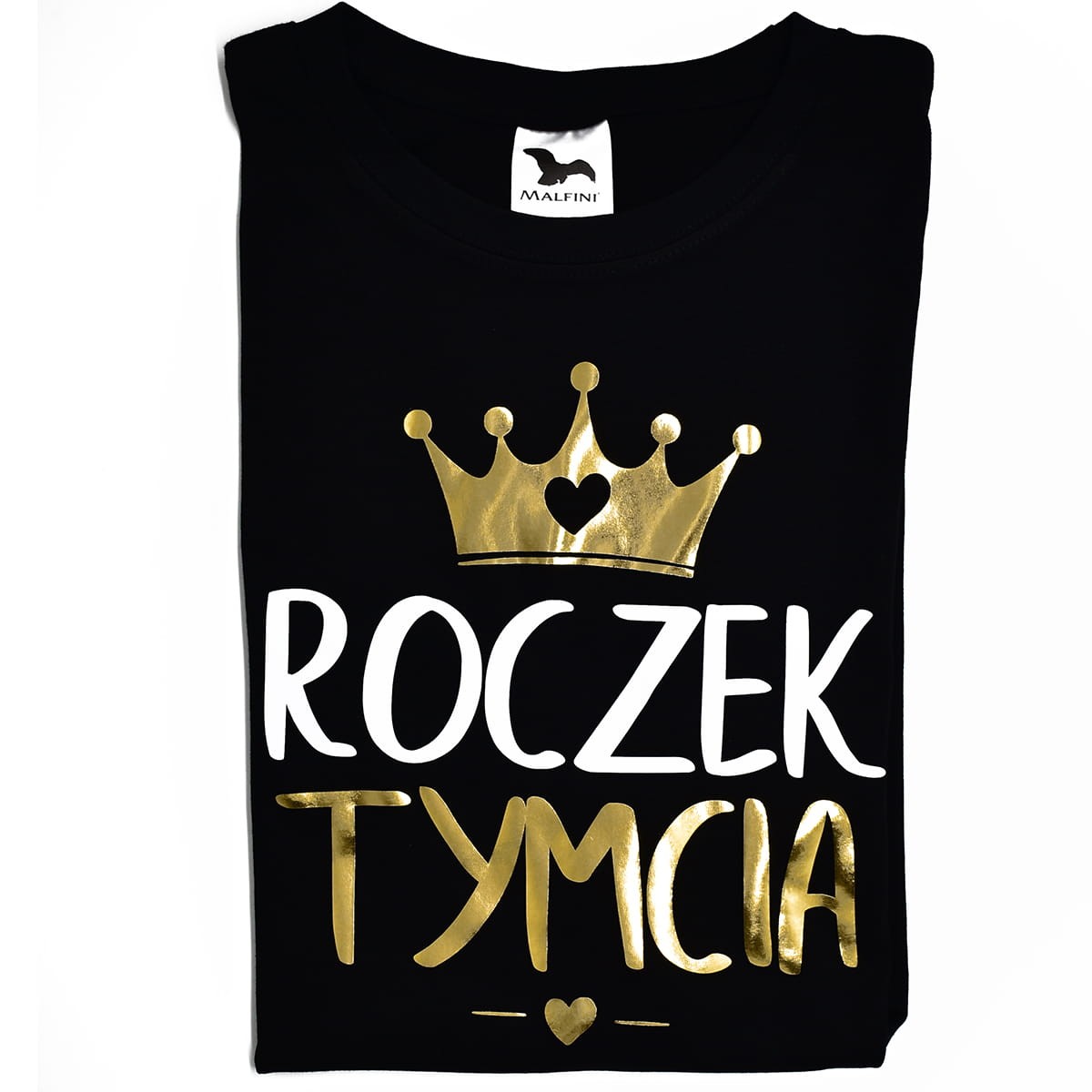 koszulka meska na roczek z dowolnym imieniem i korona