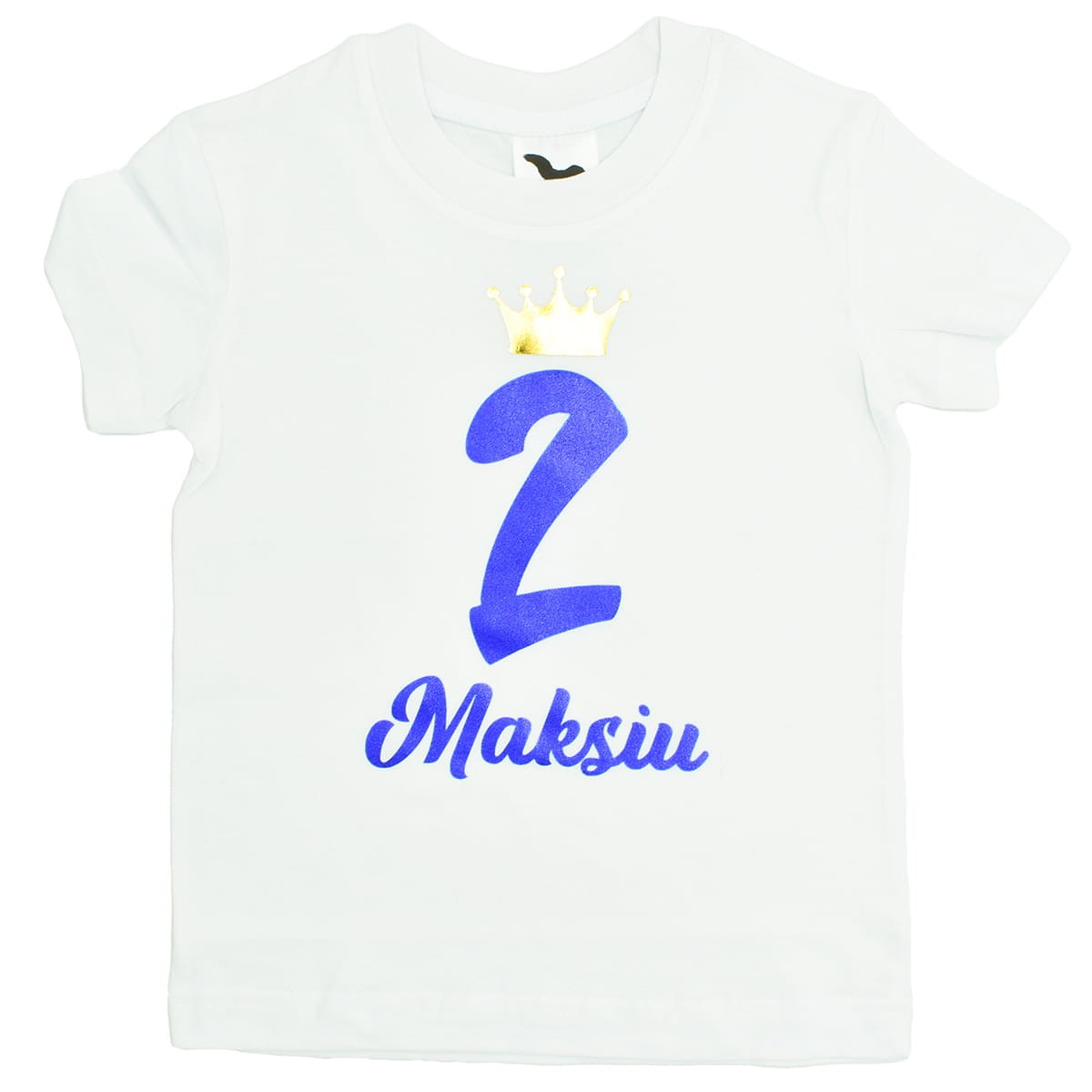 koszulka 2 latka z imieniem i zlota korona