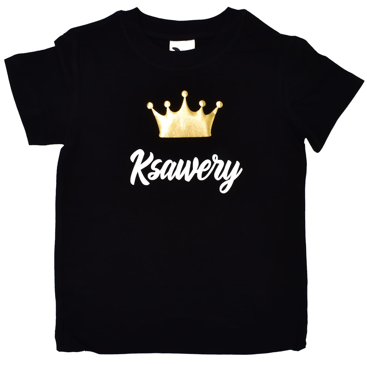 koszulka dziecieca korona z imieniem