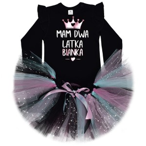 Komplet urodzinowy Mam dwa latka z imieniem