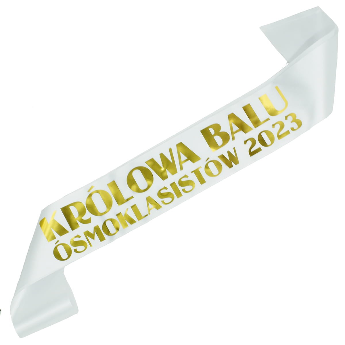 szarfa krolowa balu osmoklasistow