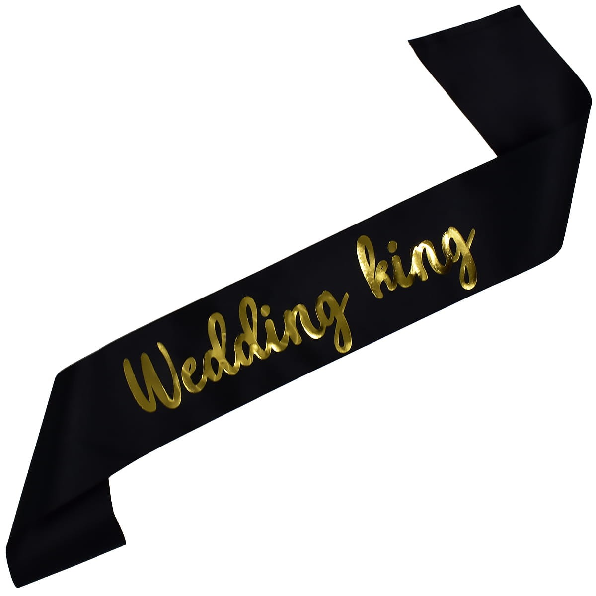 szarfa wedding king czarna