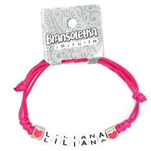 Bransoletka z imieniem Liliana