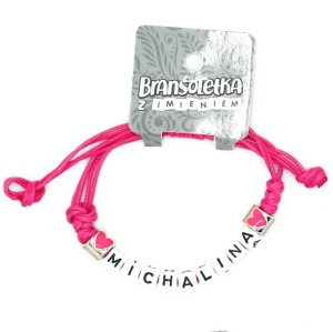 Bransoletka z imieniem Michalina