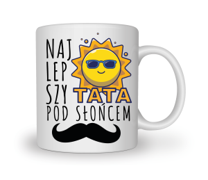 Kubek Najlepszy Tata pod słońcem