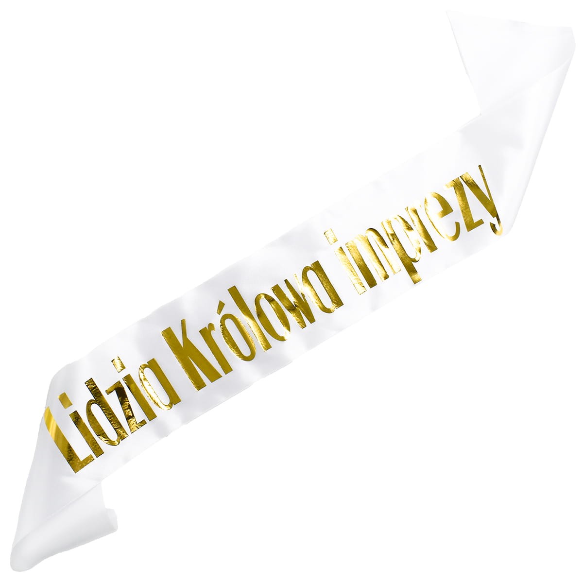 szarfa krolowa imprezy z imieniem