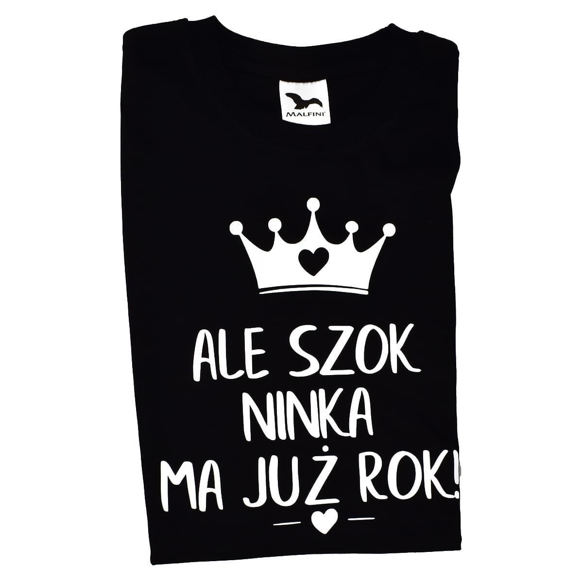 koszulka ale szok ma juz rok z imieniem dziecka