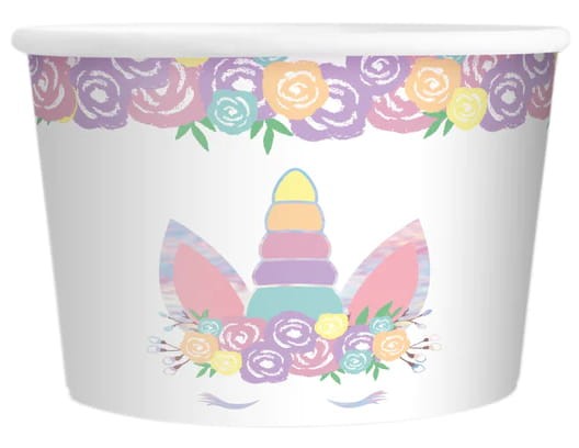 Kubek do lodów Jednorożec 6szt