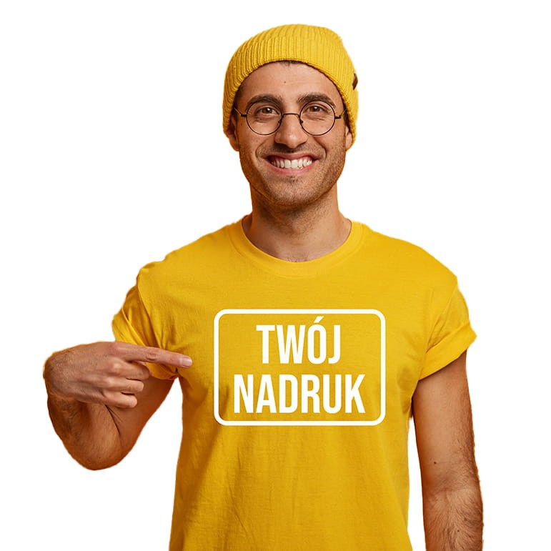Koszulka z Twoim nadrukiem z przodu wym. 280x200mm