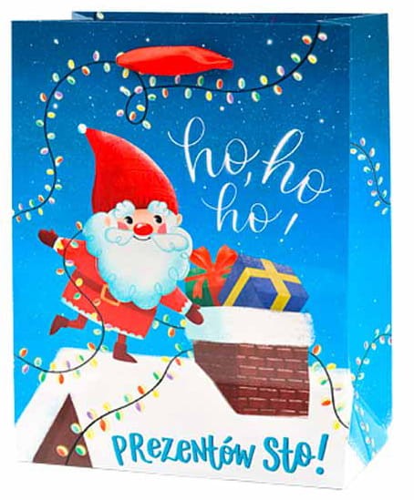 Ho Ho Ho Prezentów Sto - torebka z Mikołajem