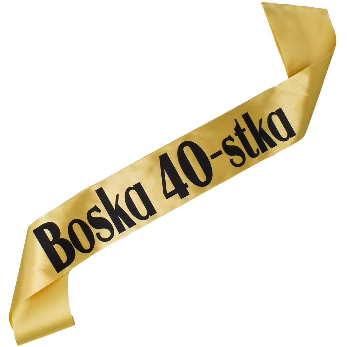 Boska 40-stka złota szarfa