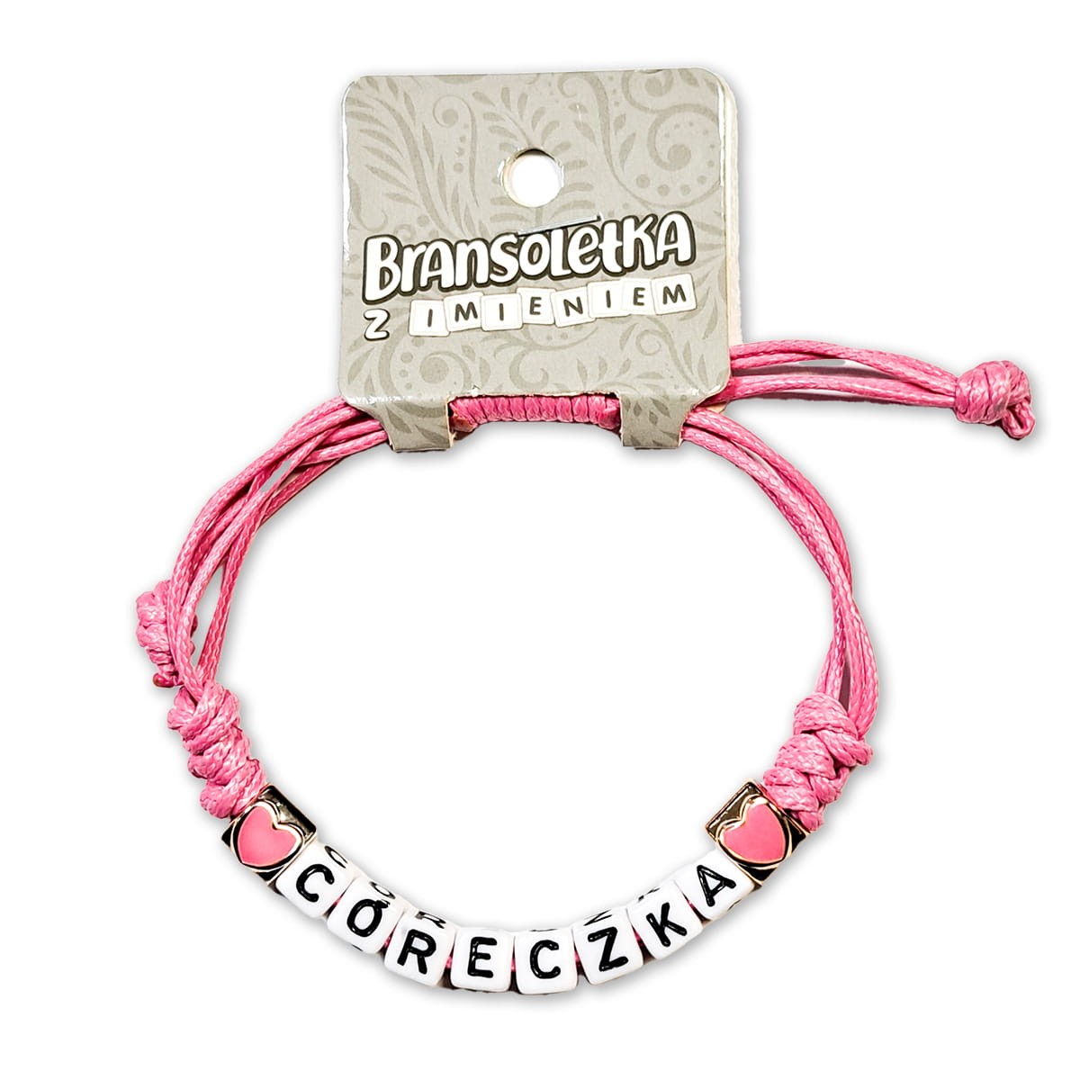 Bransoletka z imieniem Córeczka