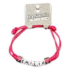 Bransoletka z imieniem Emilia