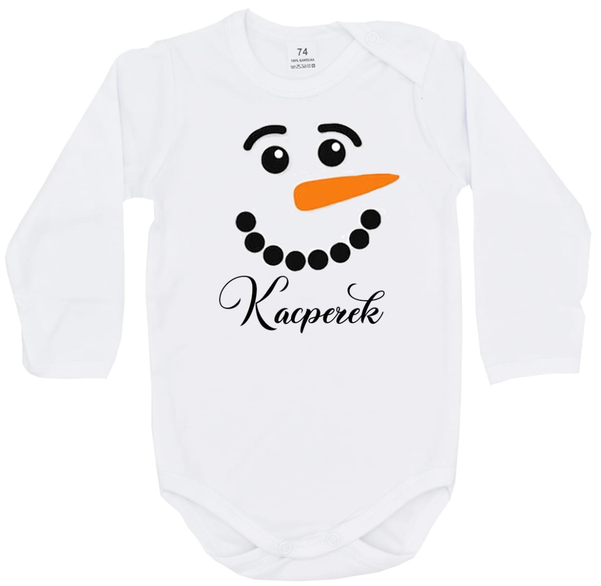 Body z bałwankiem + imię