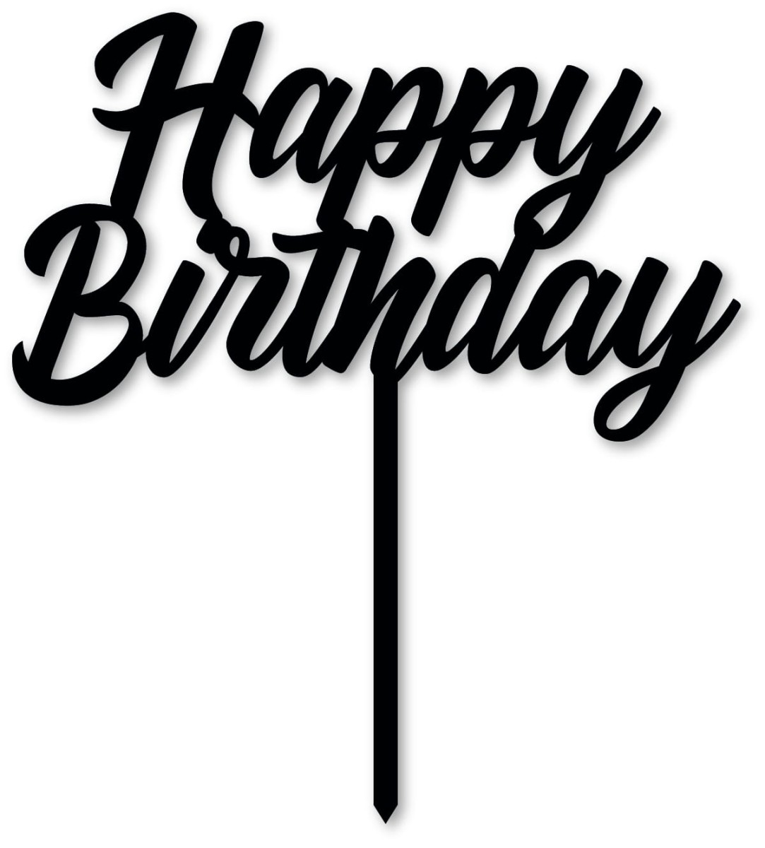 Topper na tort - Happy Birthday