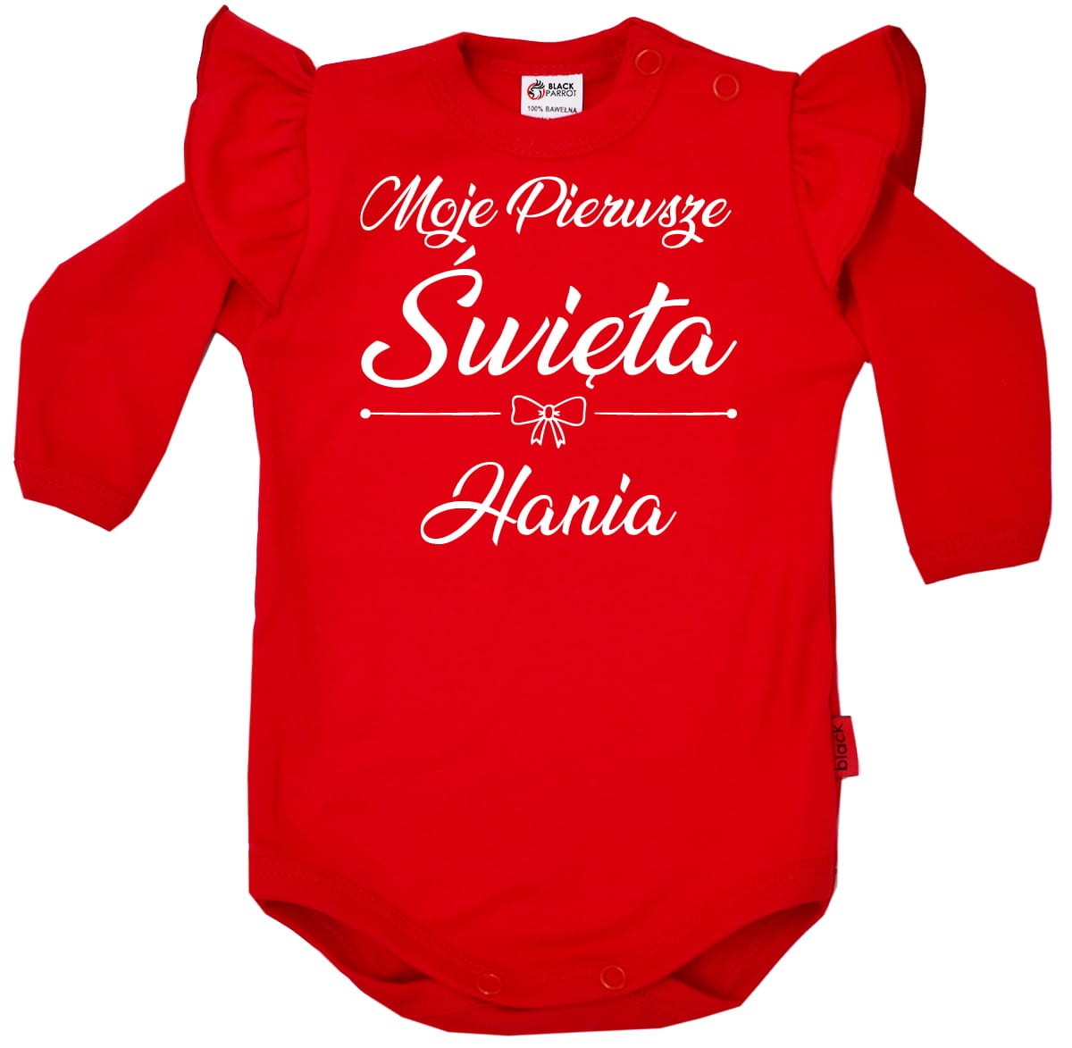 Moje Pierwsze Święta - bodziak z imieniem