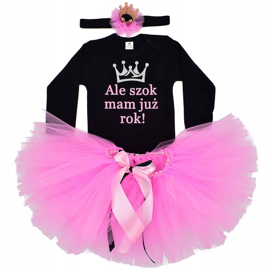 Komplet urodzinowy - Ale szok mam już dla dziewczynki