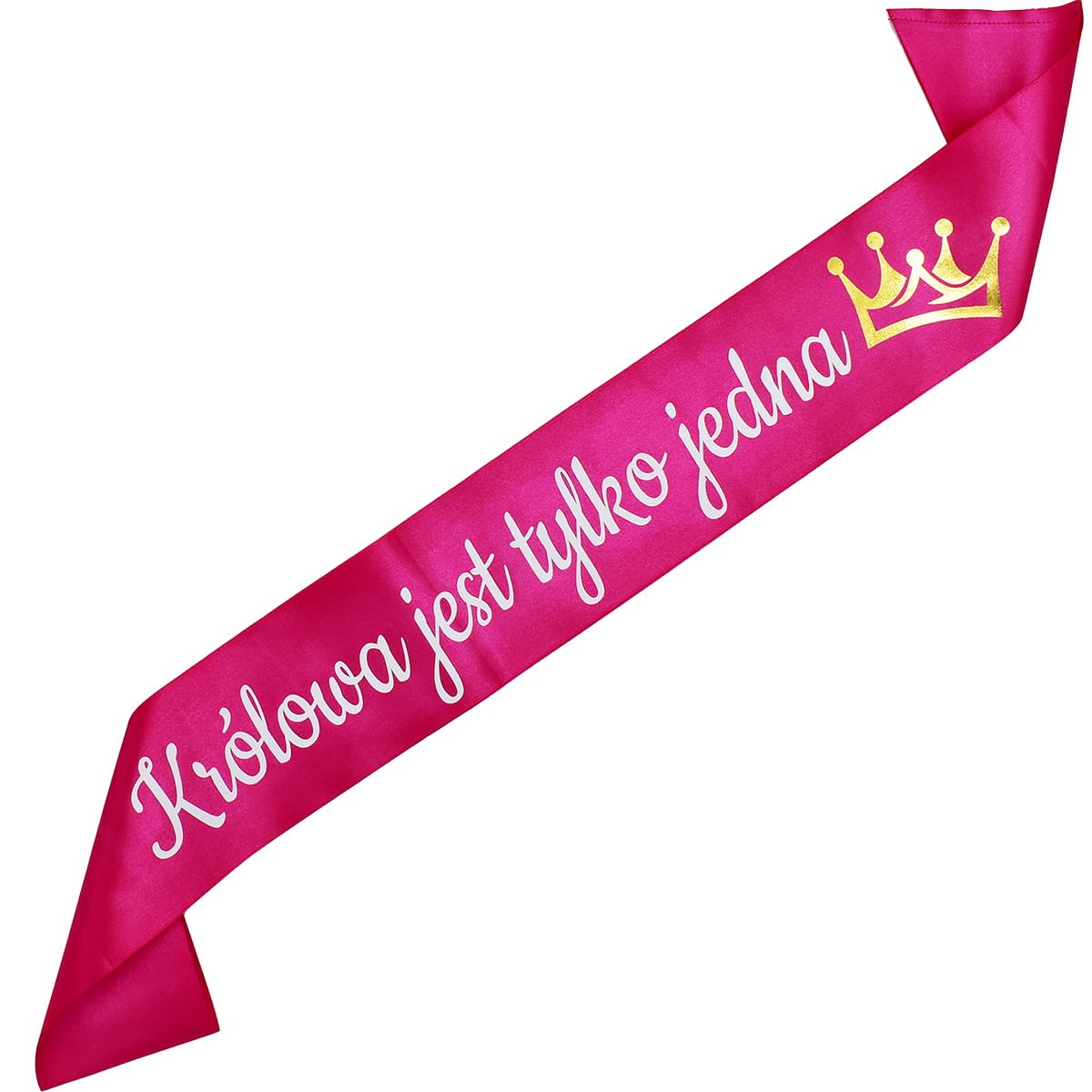 Różowa szarfa królowa jest tylko jedna.jpg
