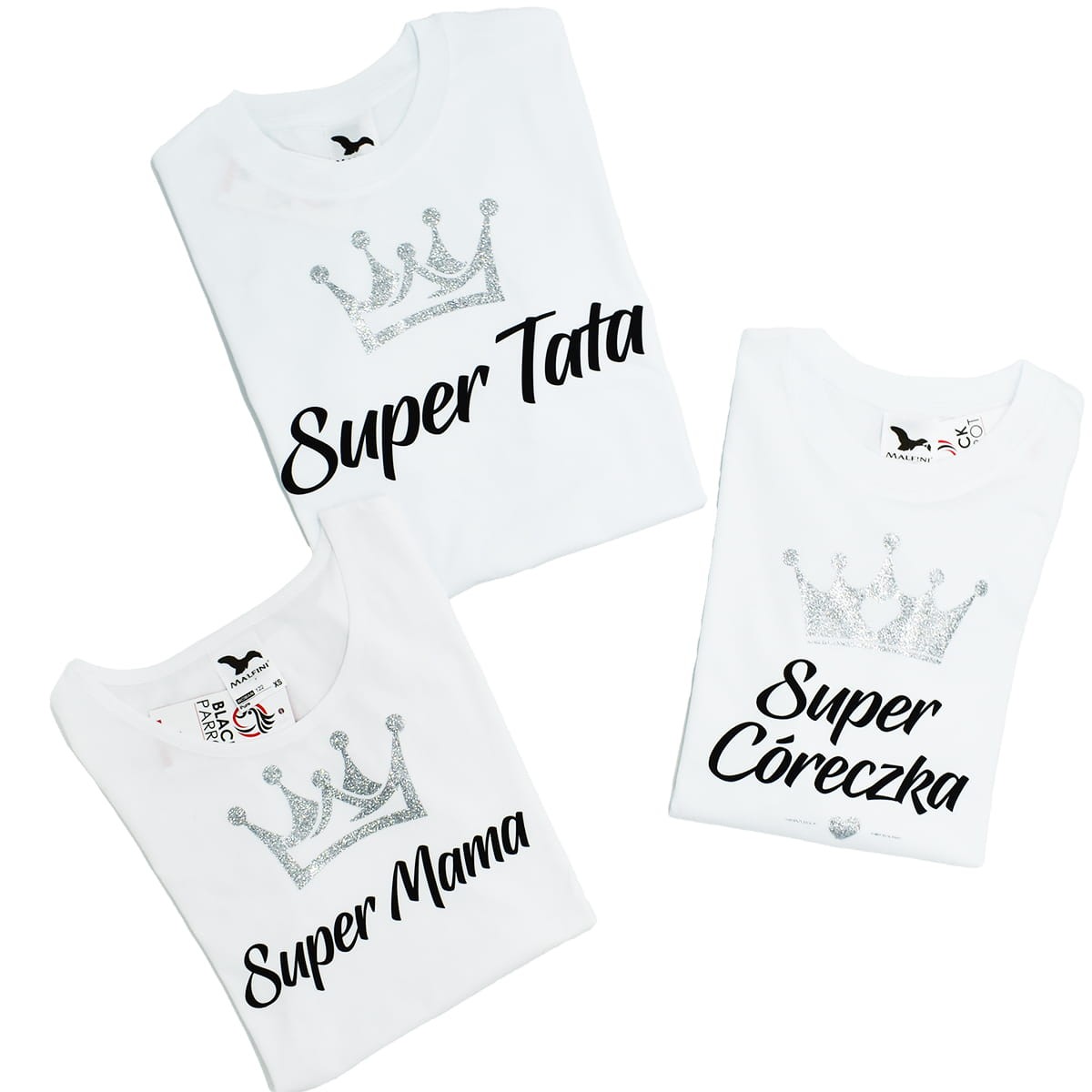 zestaw koszulek super mama tata i córeczka.jpg