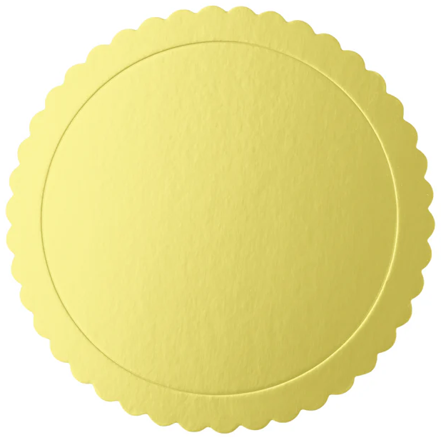 Tacka na ciasto okrągła złota 20cm 1szt
