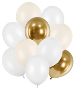 Zestaw balonów lateksowych, mix