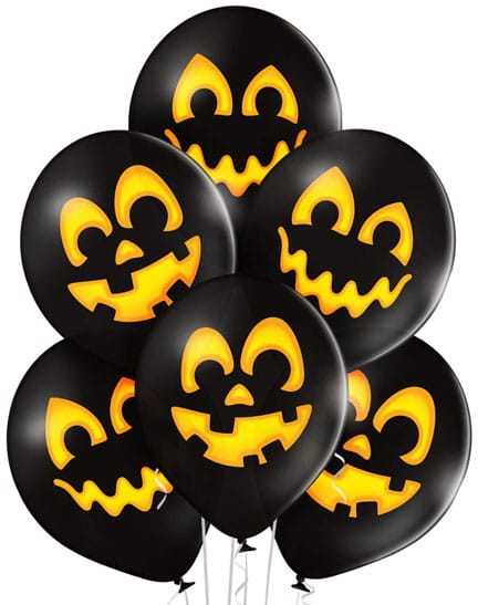 Balony Pumpkins - Straszne dynie 6szt