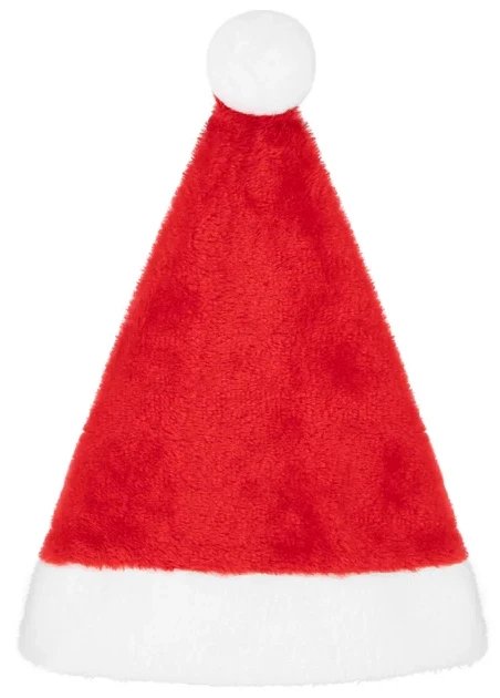 Czapka Mikołaja pluszowa 56cm