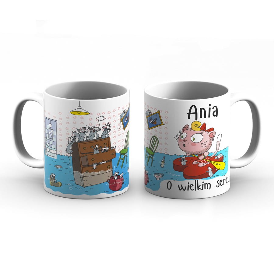 Kubek z imieniem - Ania o wielkim sercu