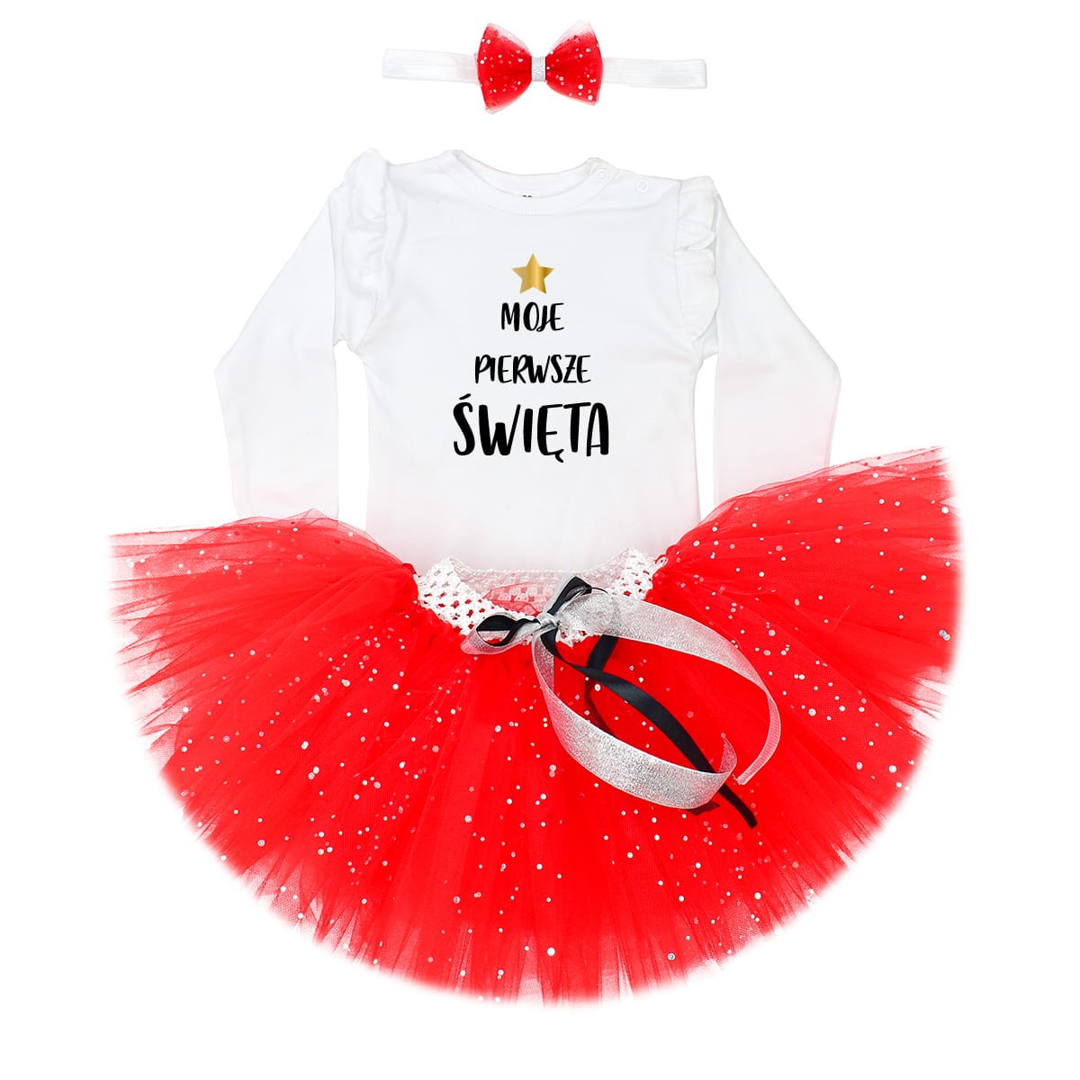 Komplet dla dziewczynki - Moje Pierwsze Święta