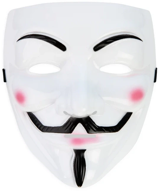 Maska Halloween Vendetta 20x18cm