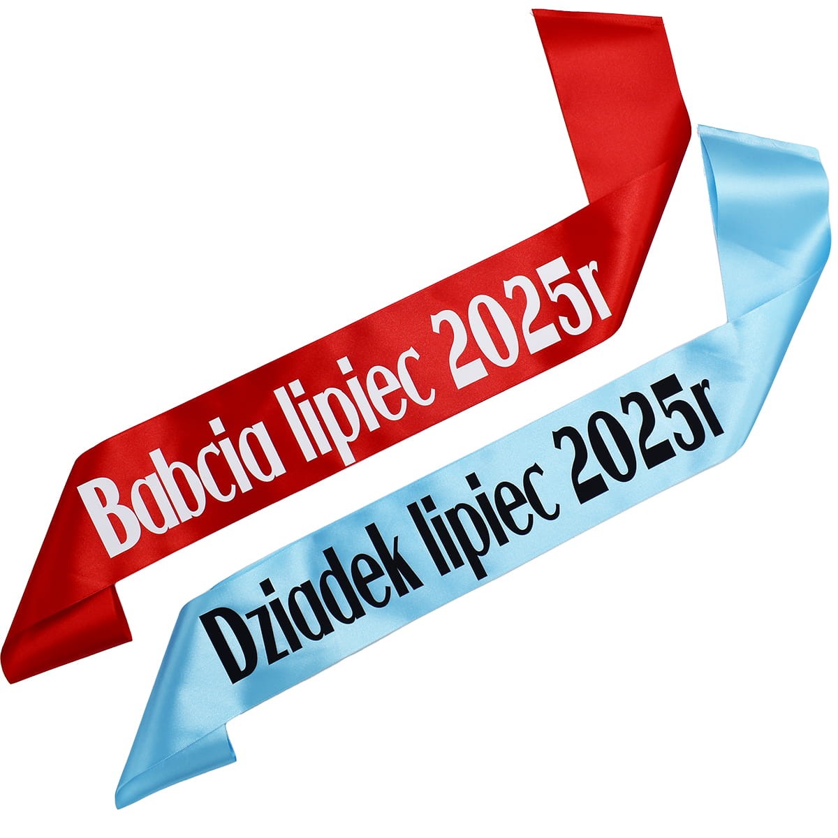 Zestaw szarf Babcia i Dziadek + data