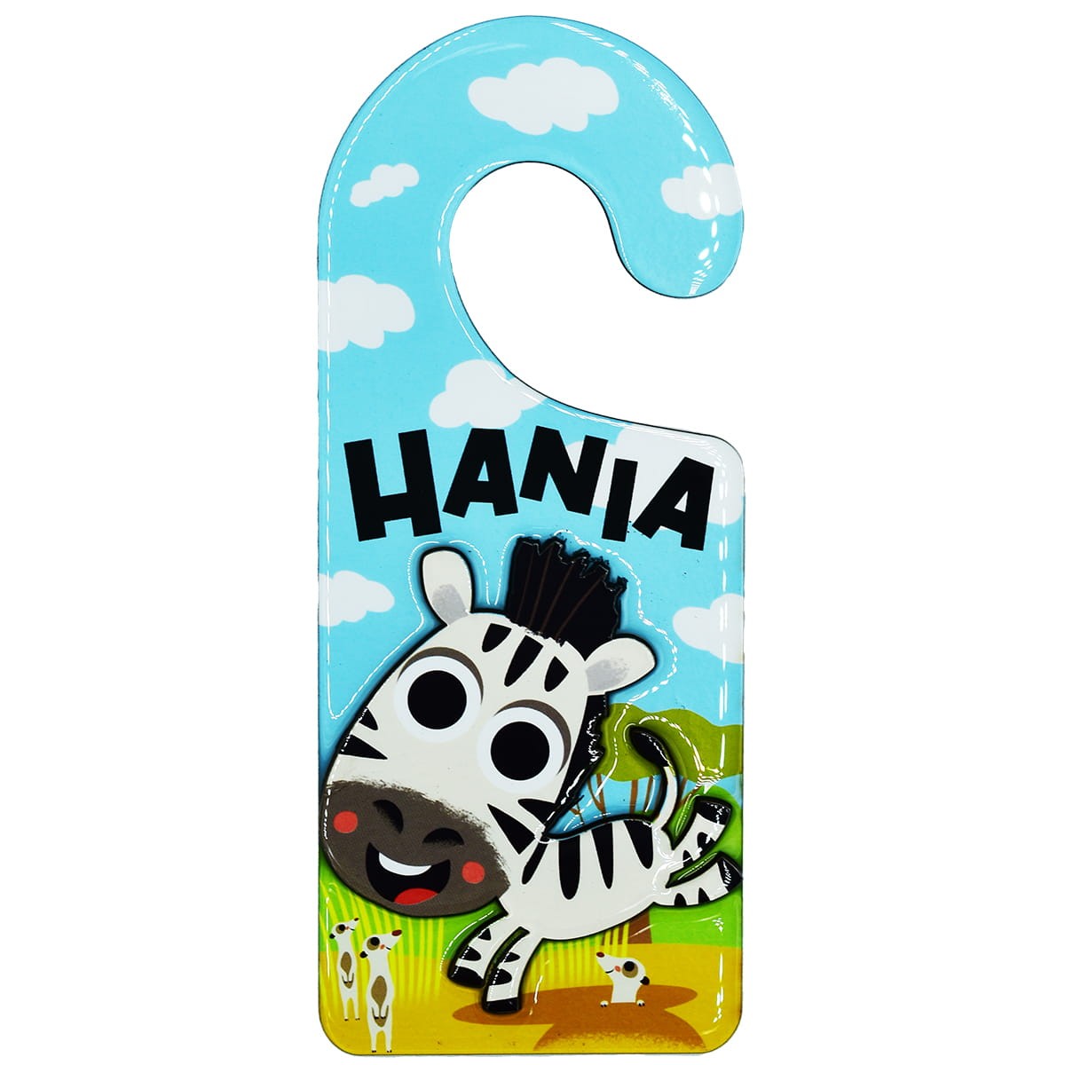 Zawieszka na drzwi z imieniem Hania
