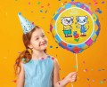 Balon foliowy 46cm - Kicia Kocia i Pacek , pakowany