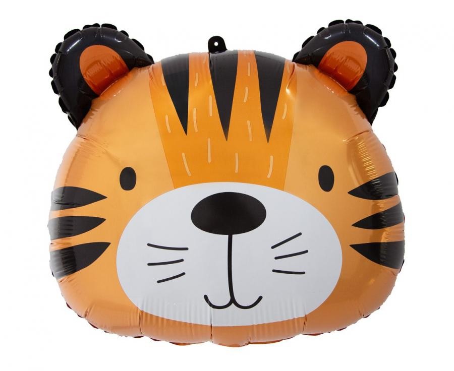 Balon foliowy Tygrys głowa,41 x 36cm