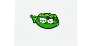 Koci groszek - Zabawna Przypinka Pin