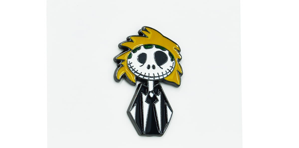 Szkieletor Miasteczko Halloween - Zabawna Przypinka Pin