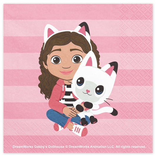 Serwetki Koci Domek Gabi, 33 x 33, mix