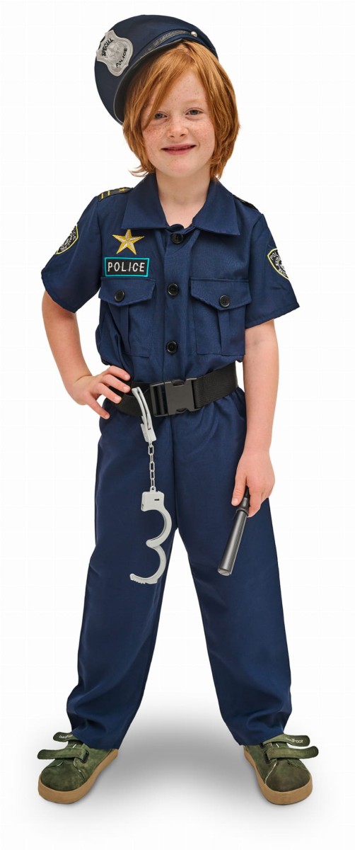 Strój Policjant, mix, rozmiar 96-116 cm