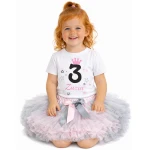 Koszulka dziecięca na 3 urodziny z dowolnym imieniem