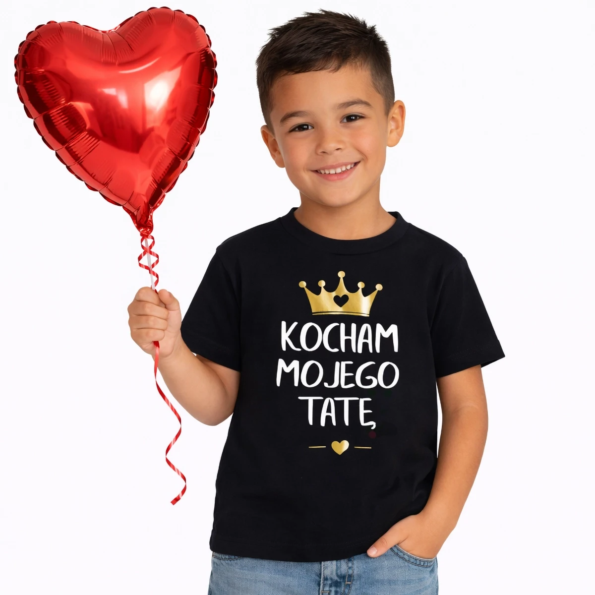 Koszulka dziecięca KOCHAM MOJEGO TATĘ