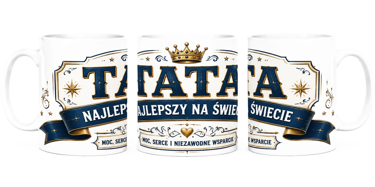 Kubek dla taty - Tata najlepszy na świecie